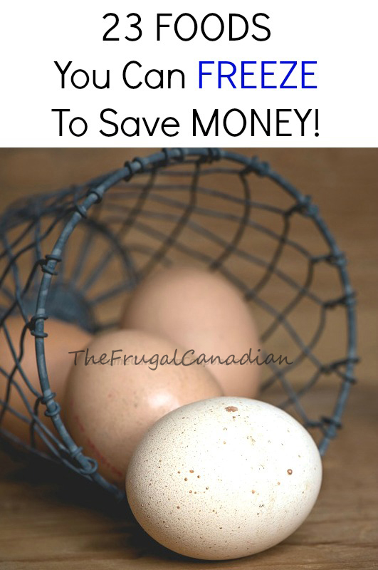 23 Foods You Can Freeze To Save Money