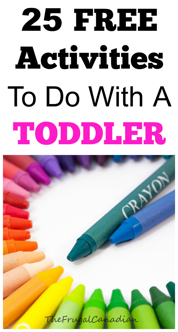 25 things to do with a toddler