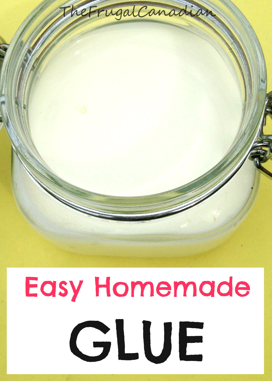 Easy DIY Homemade Glue Recipe