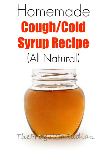 Homemade Cough Cold Syrup Recipe (All Natural) DIY