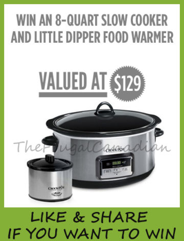 Free Quart Slow Cooker Prize Pack