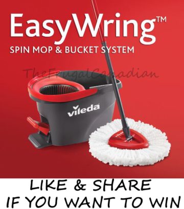 Free Vileda EasyWring Spin Mop & Bucket Systems