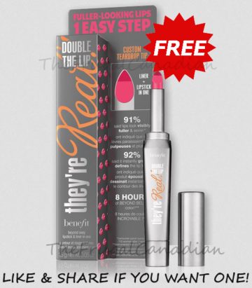 Free Lipstick & Liner Sample Packs