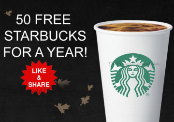 free starbucks coffee