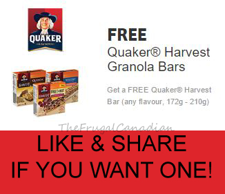 quaker harvest free