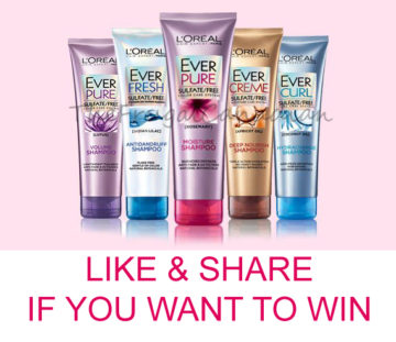 Free L'Oreal Hair Care For A Year