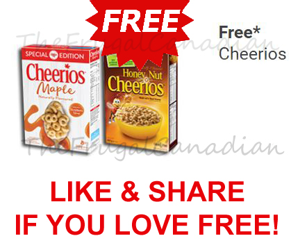 free maple cheerios