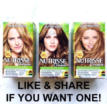 Free Garnier Nutrisse Hair Colour Being Given Away