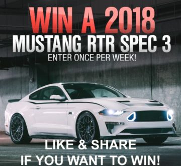 2018 Mustang RTR SPEC 3