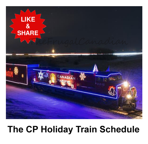 The CP Holiday Train 2022 Schedule – Frugal Canadians