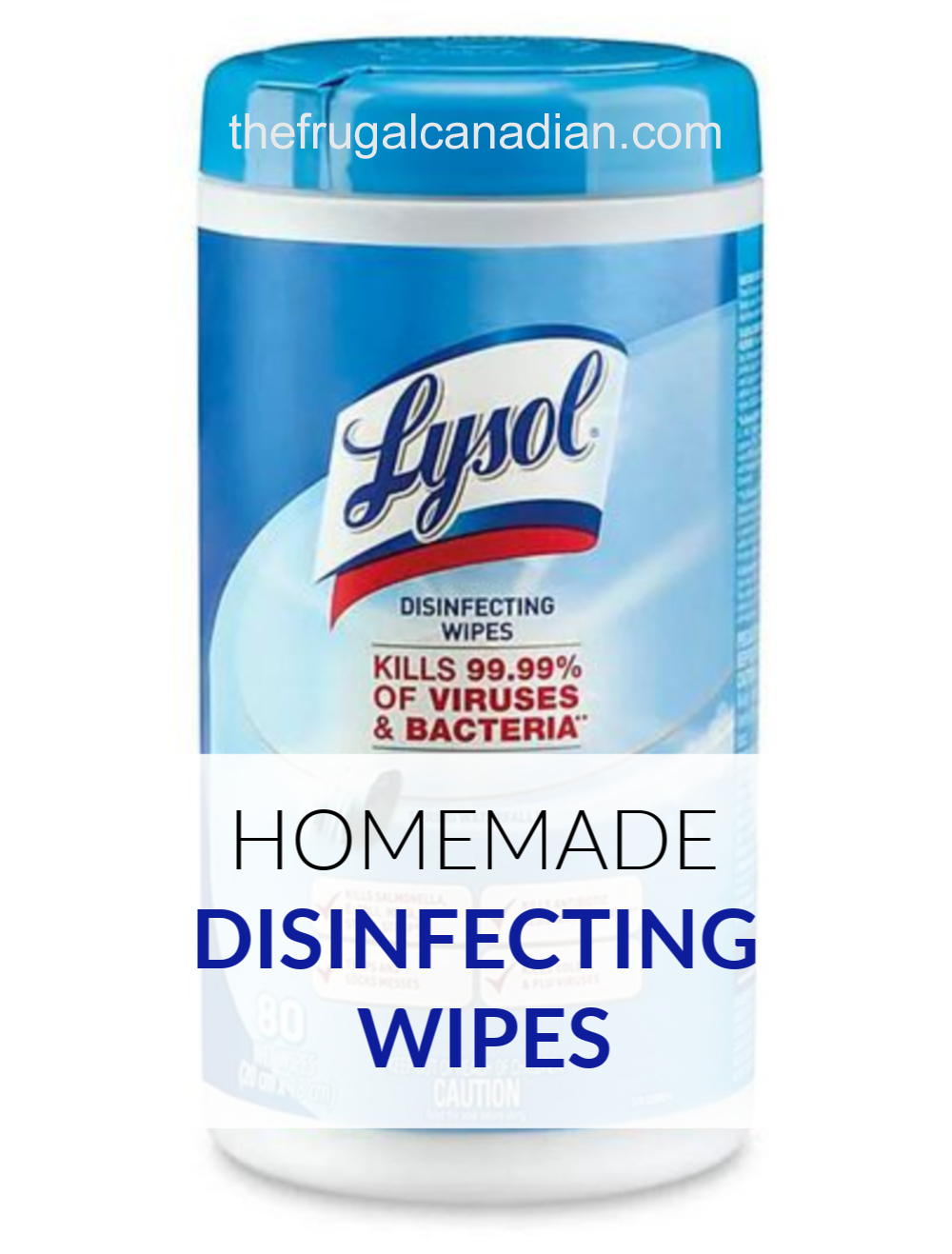 Homemade Disinfecting Wipes, DIY Lysol Wipes Frugal Canadians